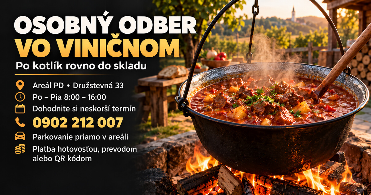 Kontakt a osobný odber kotlíkov | domace potreby