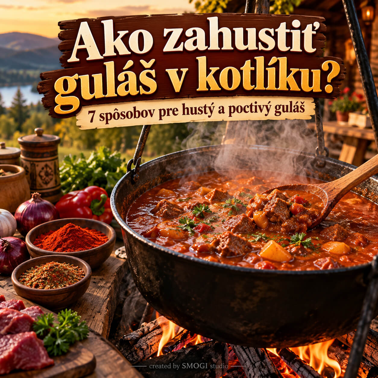 🥘🔥 Ako zahustiť guláš v kotlíku? Overené spôsoby pre hustú a chutnú šťavu