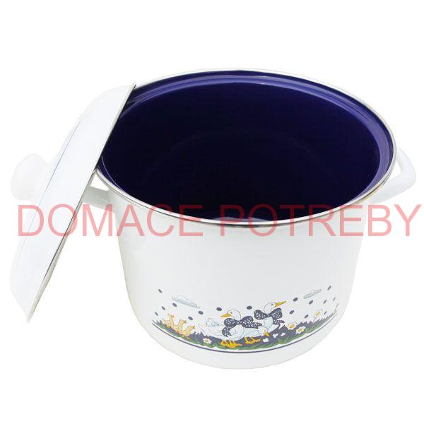 Smaltovaný hrniec 4,5 L Kačička