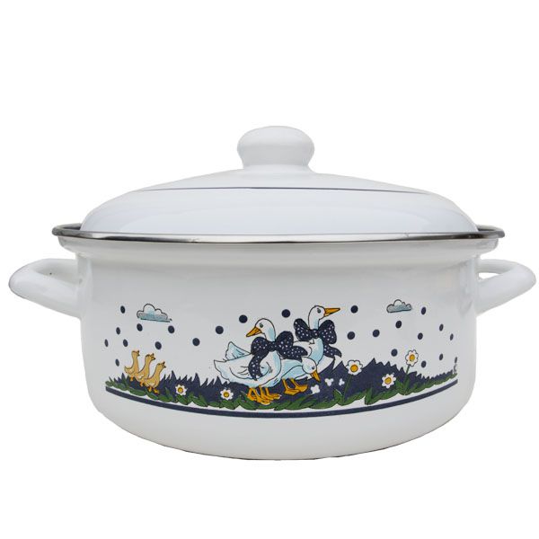 Smaltovaný kastról 24 cm