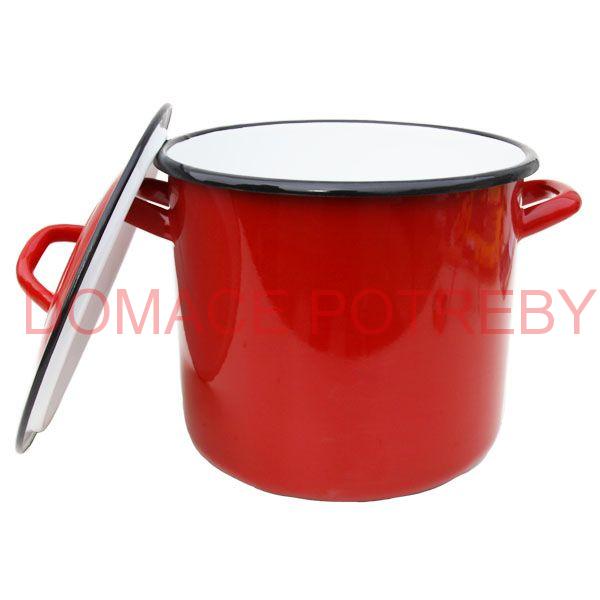 Smaltovaný hrniec s pokrievkou 4 l