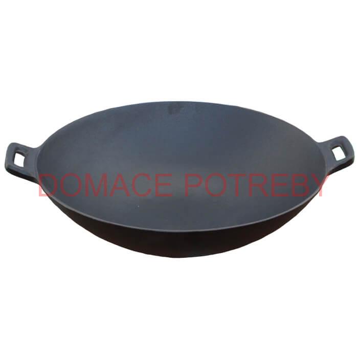 Liatinový wok 36 cm