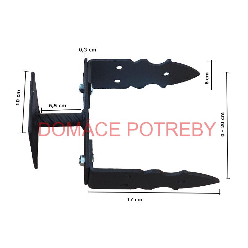 Pätka kotviaca, zápustná 0-16 cm
