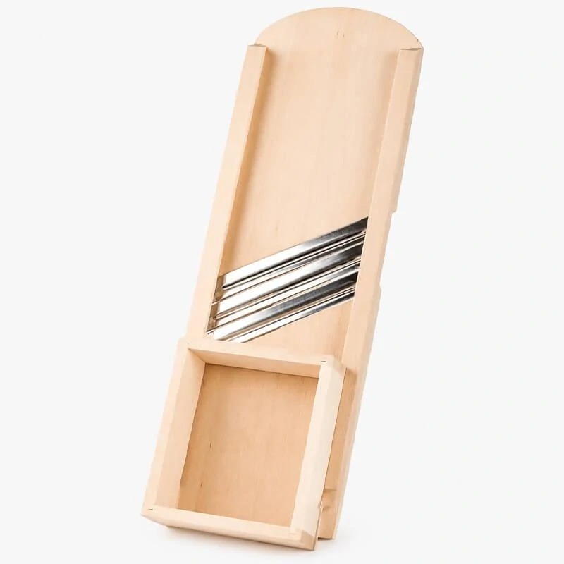 Ručný drevený krájač kapusty 3 nože 56 x 19 cm (malý)