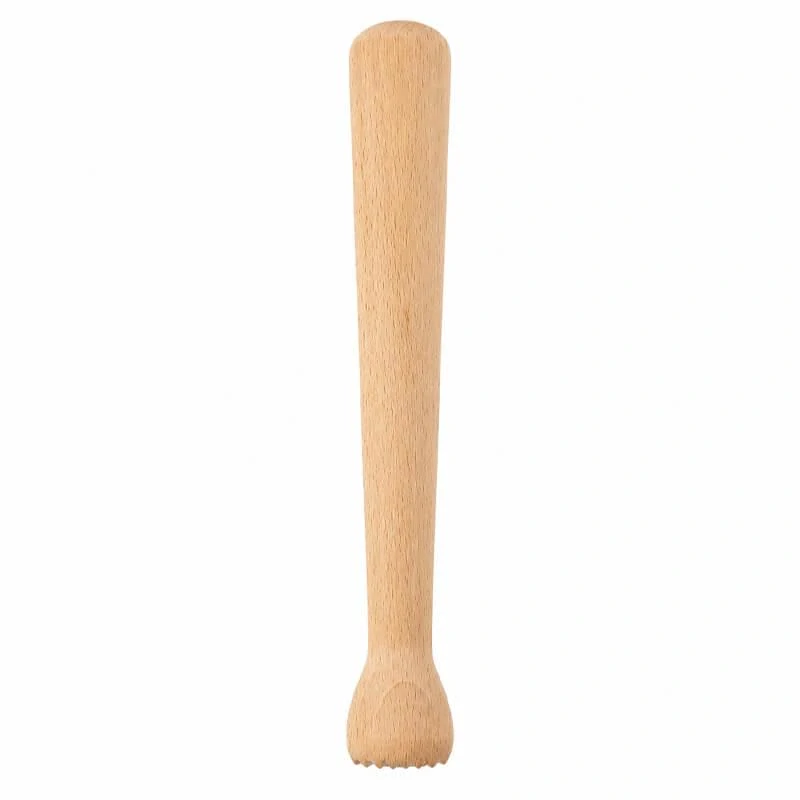 Drevený drvič na cesnak a bylinky 22 cm