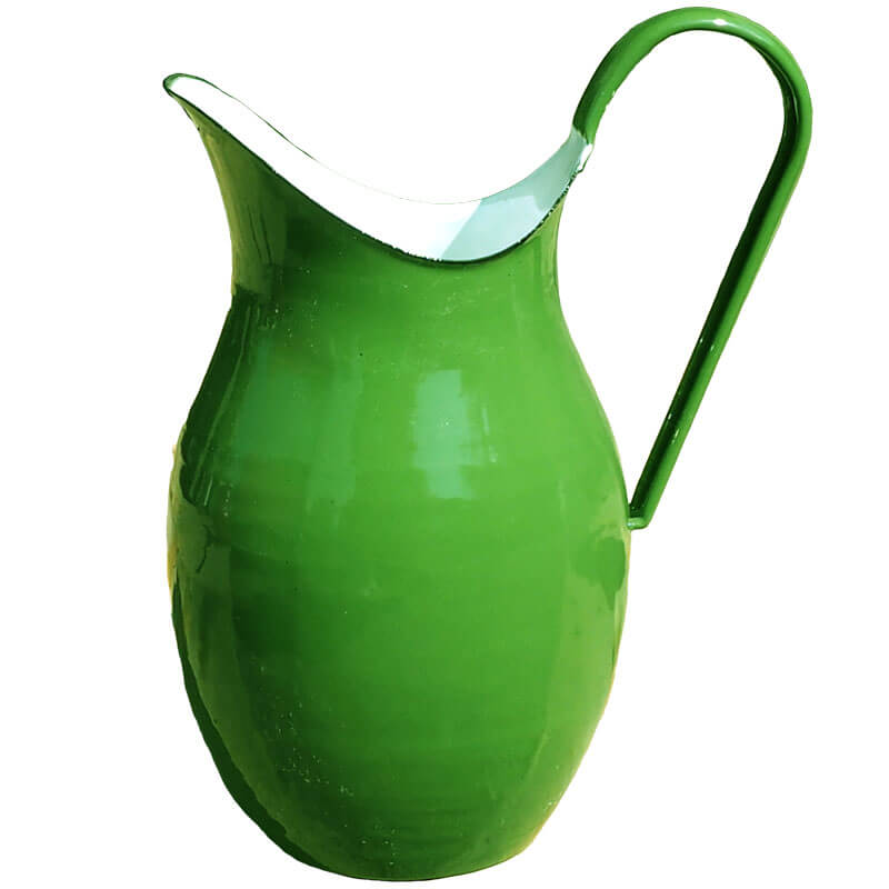 Smaltovaná krhla 2 L ZELENÁ