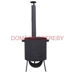 Kotlina 60 cm s žiaruvzdornou farbou PLUS 600 4 MM
