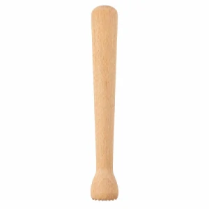 Drevený drvič na cesnak a bylinky 22 cm