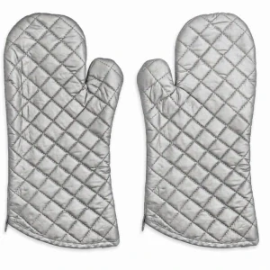Chňapky strieborné dlhé 35 cm — sada 2 ks