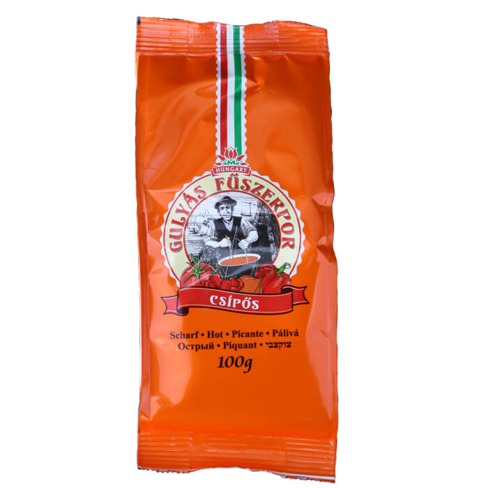 Paprikové korenie na guláš - štiplavé 100 g