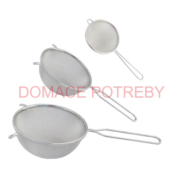 Jemné sitká na cedenie 3 ks