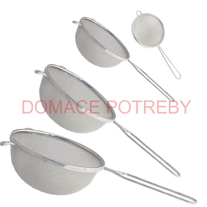 Jemné sitká na cedenie 4 ks