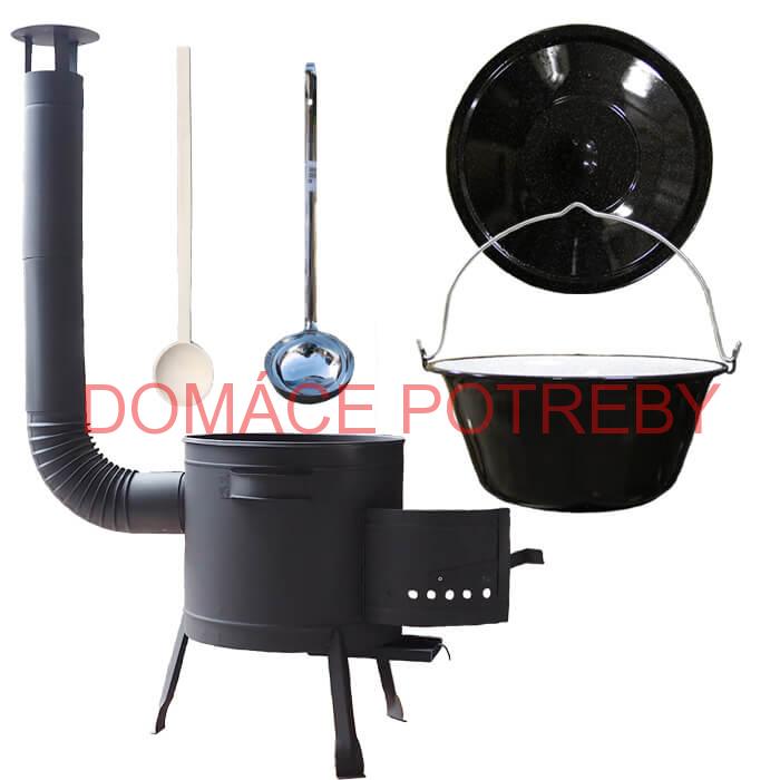 Smaltovaný kotlík 30 L + nízka kotlina 45 PLUS 600