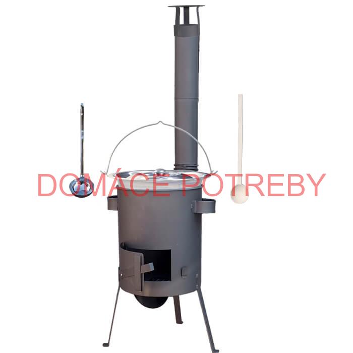 Antikorový kotlík 22 L (0,8 mm) + žiaruvzdorná kotlina 42 PLUS 600 4 MM