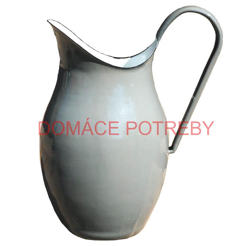 Smaltovaná krhla 2 L ŠEDÁ