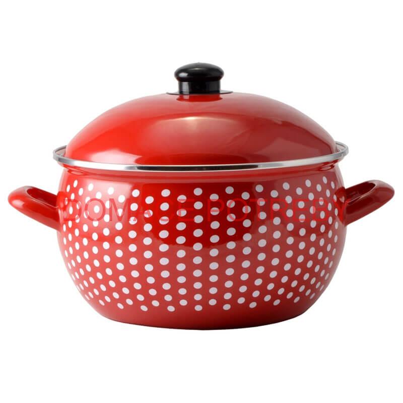 Smaltovaný kastról DECOR 6 L