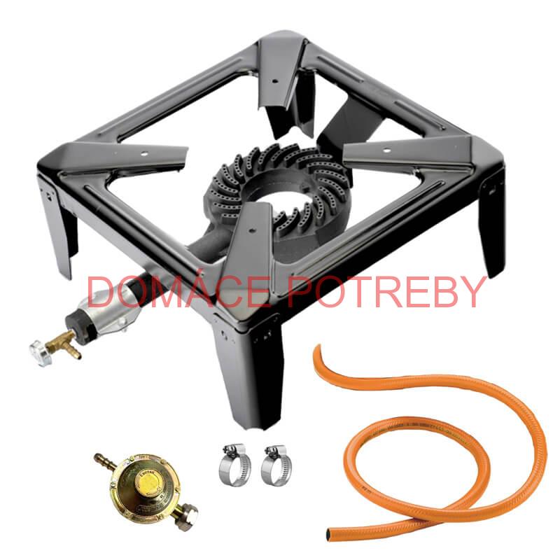 Plynový horák - varič 3,5 kW PB + pripojovacie príslušenstvo