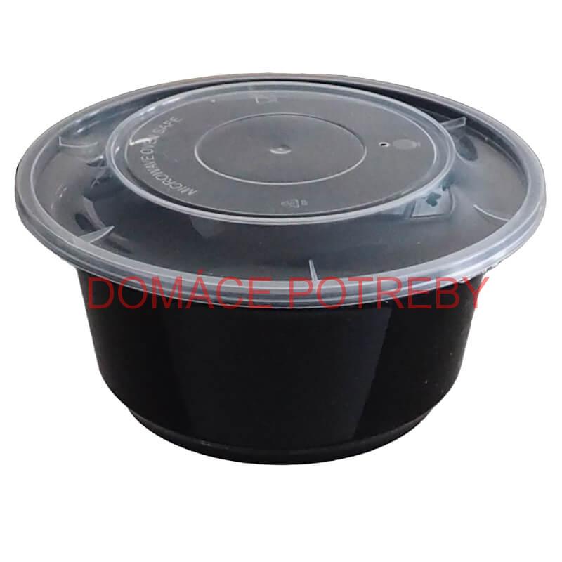 Plastový box (miska) na guláš + vrchnák 1000 ml
