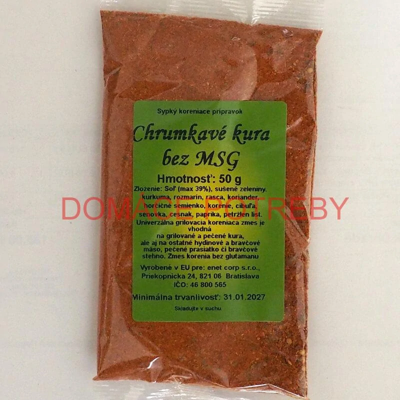 Chrumkavé kura bez MSG 50 g