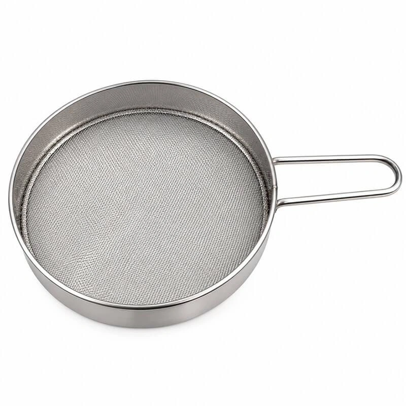 Malé nerezové sitko na cukor