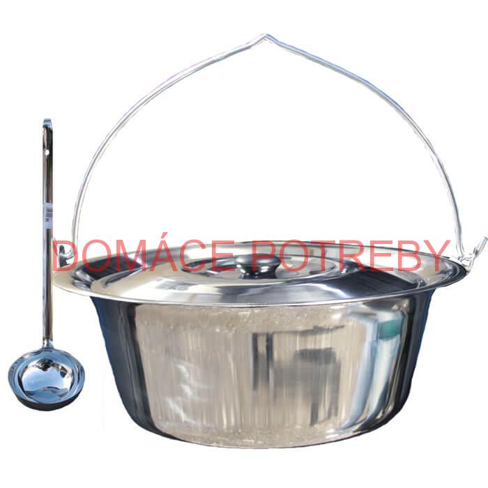 Antikorový kotlík 20 L (1,2 mm) + antikorová pokrievka