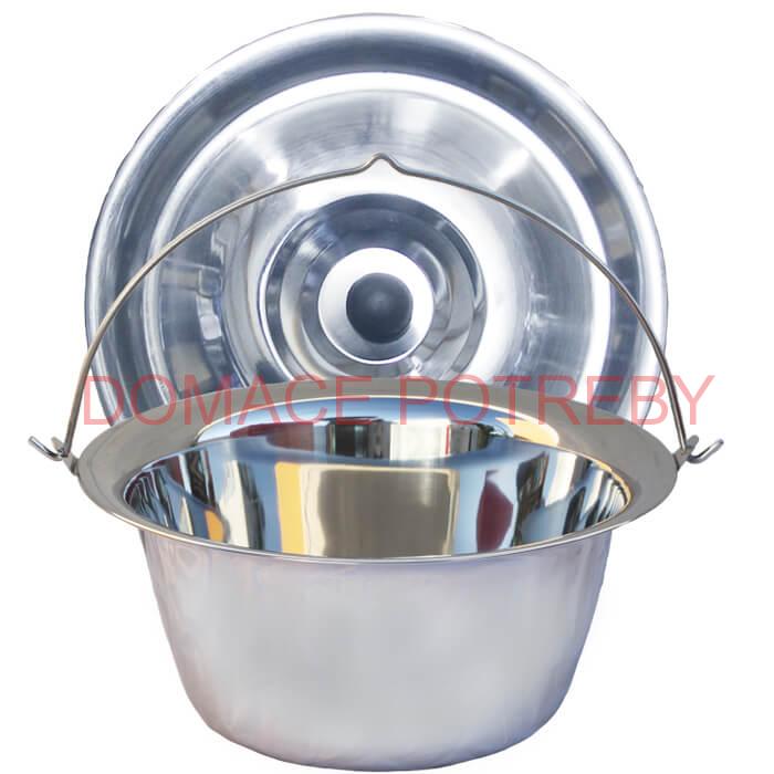 Antikorový kotlík 22 L + antikorová pokrievka