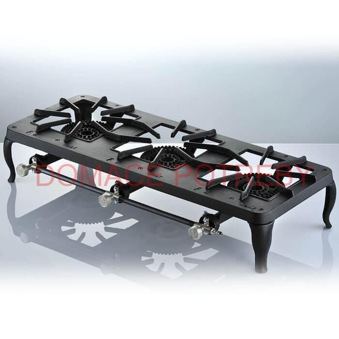 Plynový priemyselný liatinový varič Europa 12 kW