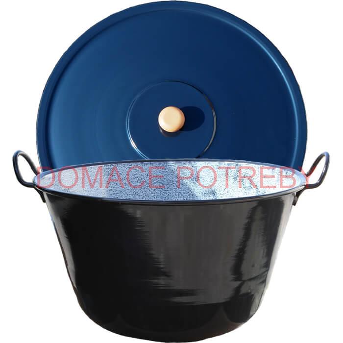 Smaltovaný kotol 80 L + pokrievka