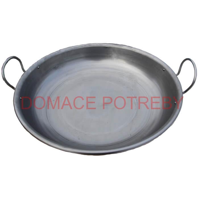 Hlboká železná grilovacia panvica 46 cm
