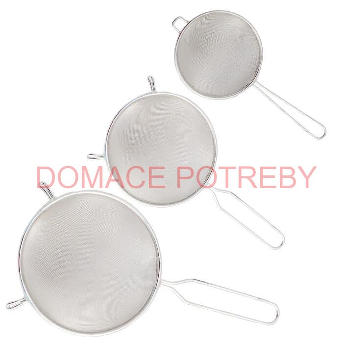 Jemné sitká na cedenie 3 ks
