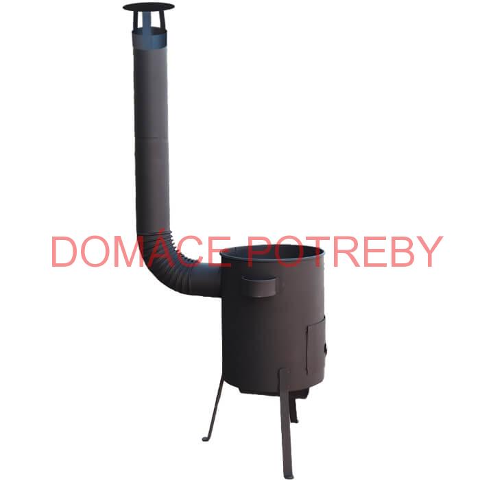 Kotlina 45 cm s žiaruvzdornou farbou PLUS 600 4 MM