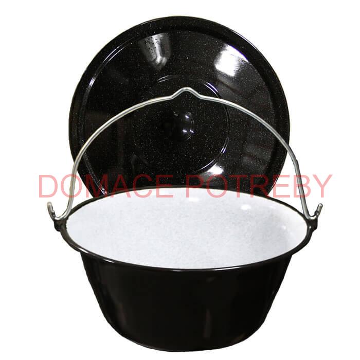 Smaltovaný kotlík 40 L + pokrievka