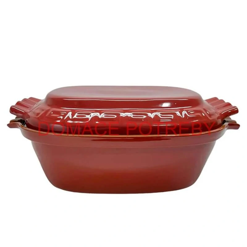 Rímska misa / pekáč z glazovanej terakotovej hliny 6 l