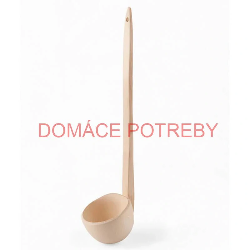 Drevená naberačka veľká 57 cm