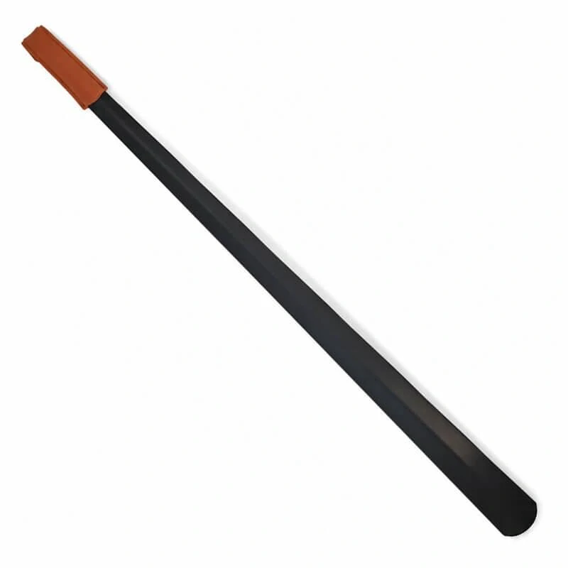 Kovový obuvák 80 cm s rukoväťou zo syntetickej kože
