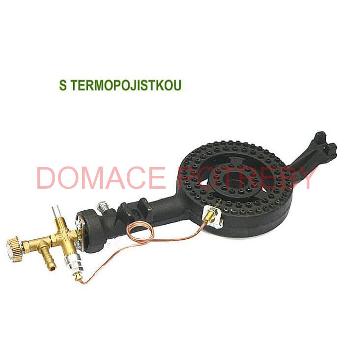 Plynový liatinový horák Europa 4 kW s termopoistkou