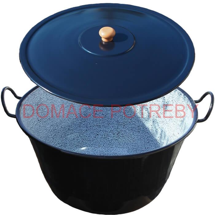 Smaltovaný kotol 100 L + pokrievka