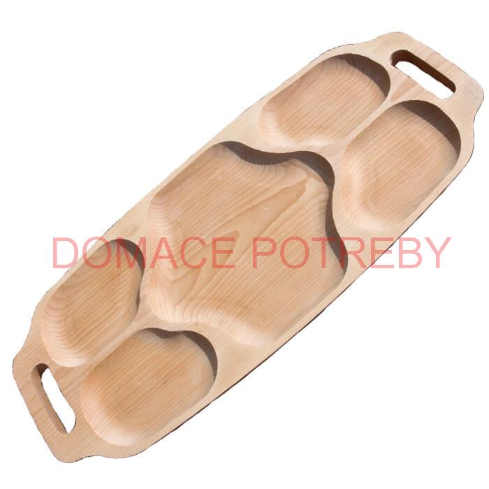 Servírovací drevený podnos