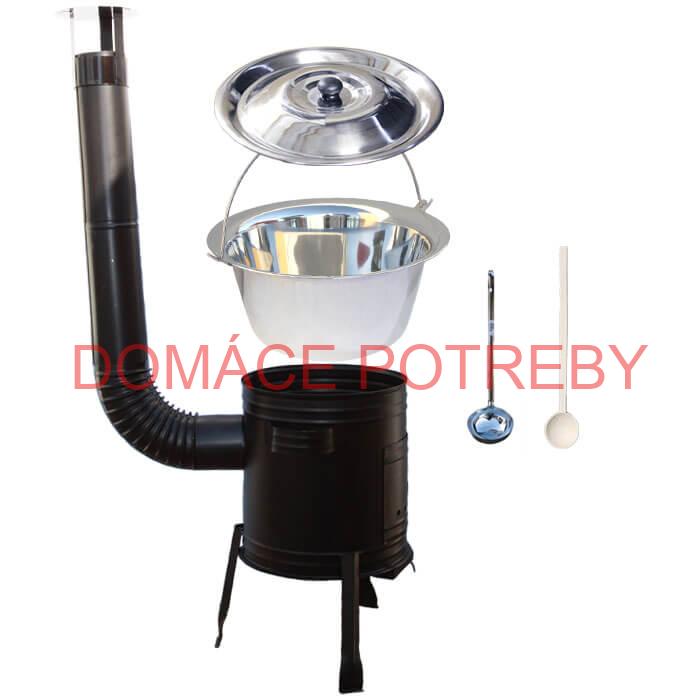 Antikorový kotlík 20 L (0,8 mm) + kovová kotlina 39 CLASSIC (KOV)