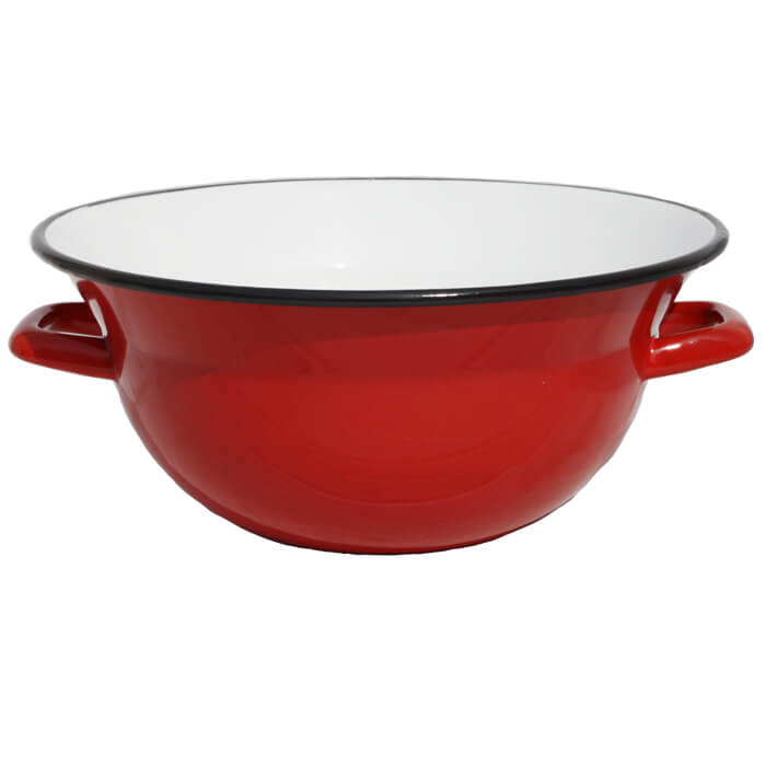 Smaltovaná misa s držiakmi (Vajling)