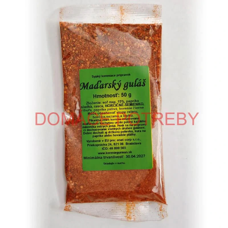 Maďarský guláš - zmes korenia 50 g