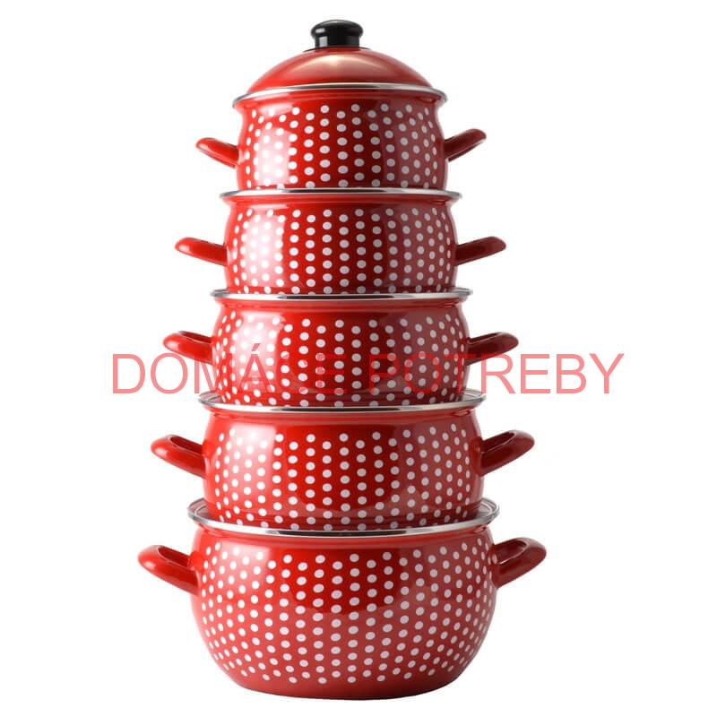 Smaltovaný kastról DECOR 6 L