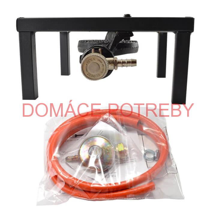 Plynový horák HU 3 kW + tlaková hadica 1,5 m + regulátor tlaku