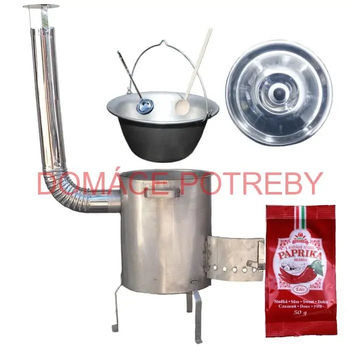 Nerezový kotlík 30 L (1,5 mm) + nerezová kotlina (1,5 mm) 45 cm STRONG EXCLUSIVE