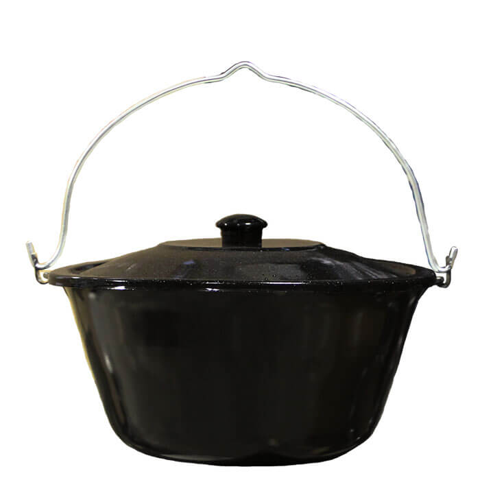 Smaltovaný kotlík 13 L + pokrievka