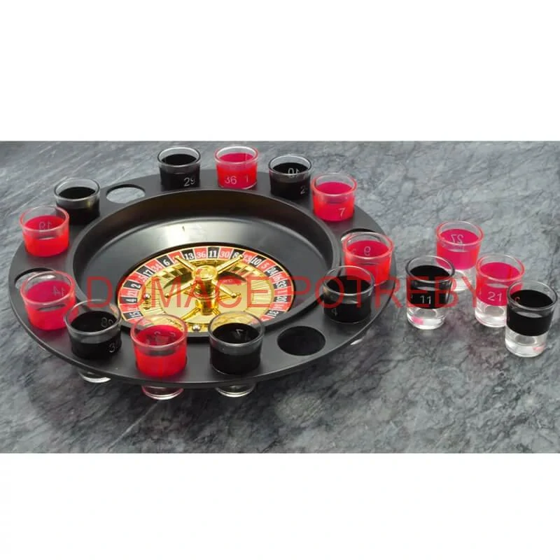 Ruleta Domáca hra na pitie (opitá hra)