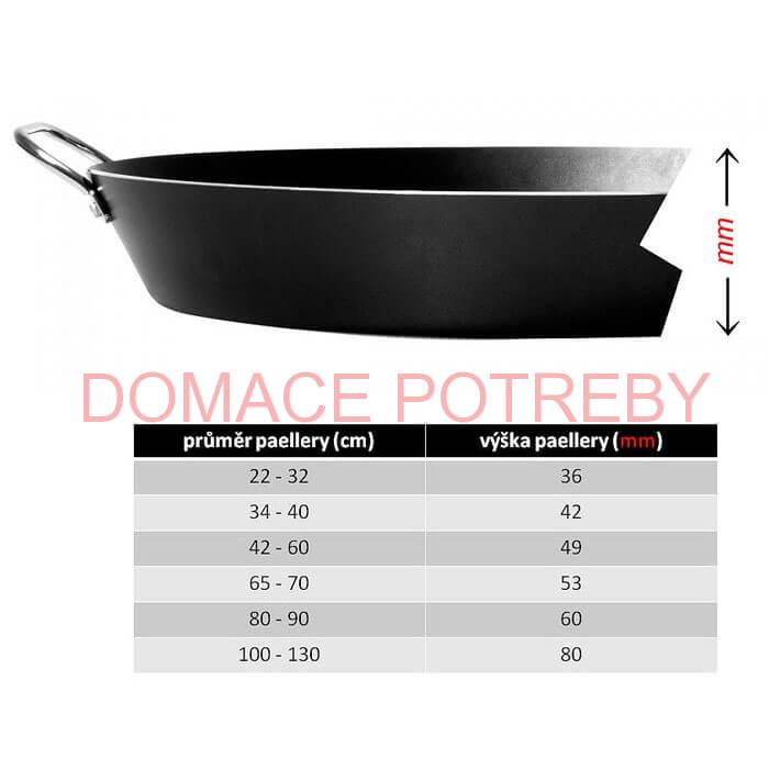 Paella panvica VACA SMALT 42 cm