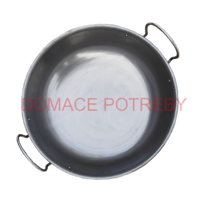 Hlboká železná grilovacia panvica 36 cm