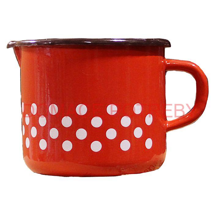 Smaltovaný hrnček 1,5 L (bodky)