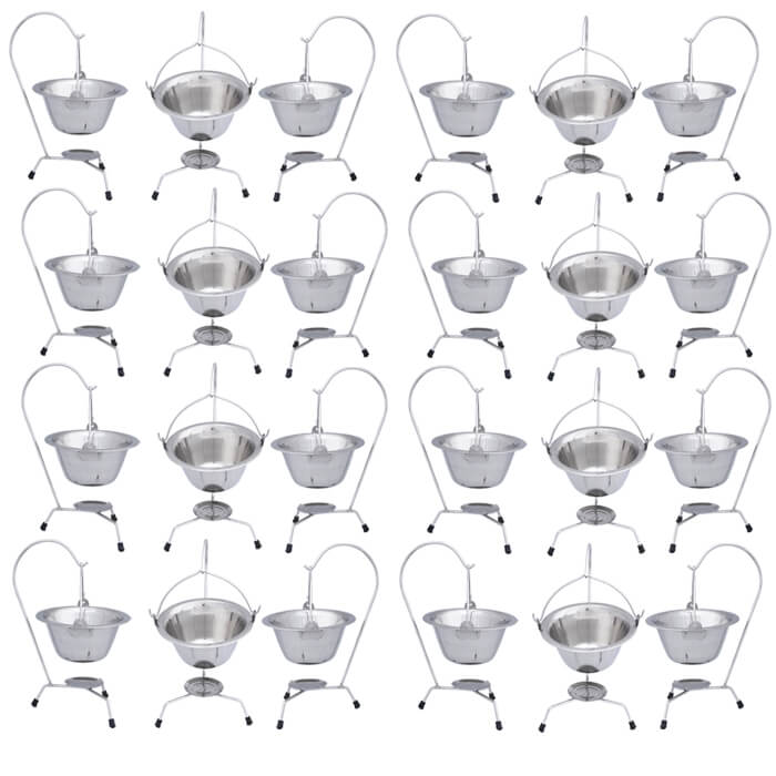 Servírovacia súprava INOX 24 ks